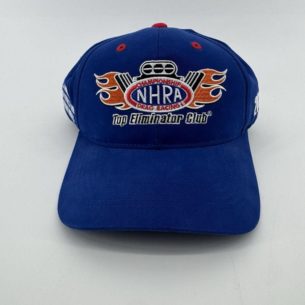 NHRA Top Eliminator Club Rare 2020 Houston TX Top Fuel Drag Racing Strapback Hat
